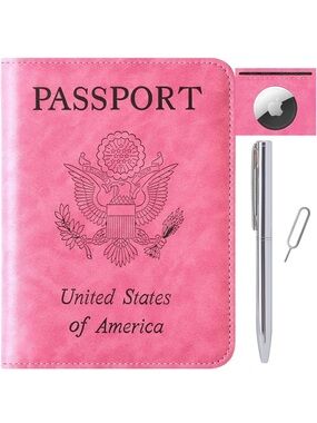 Airtag Passport Holder for travel essentials wallet
